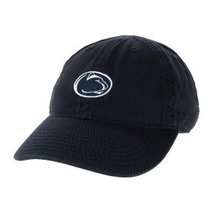 navy toddler hat with stitched Penn State Athletic Logo